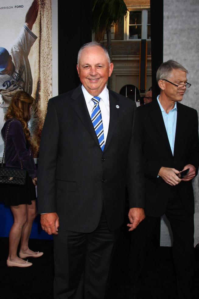 LOS ANGELES, APR 9 - Dick Cook arrives at the 42 Premiere at the Chinese Theater on April 9, 2013 in Los Angeles, CA photo