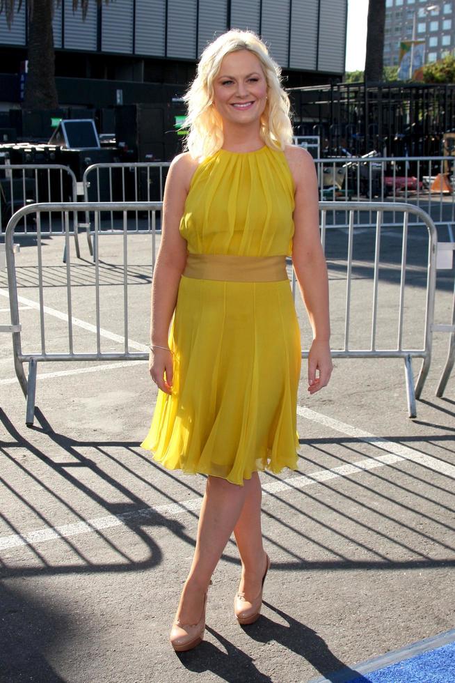 LOS ANGELES, AUG 14 - Amy Poehler arriving at the 2011 VH1 Do Something Awards at Hollywood Palladium on August 14, 2011 in Los Angeles, CA photo