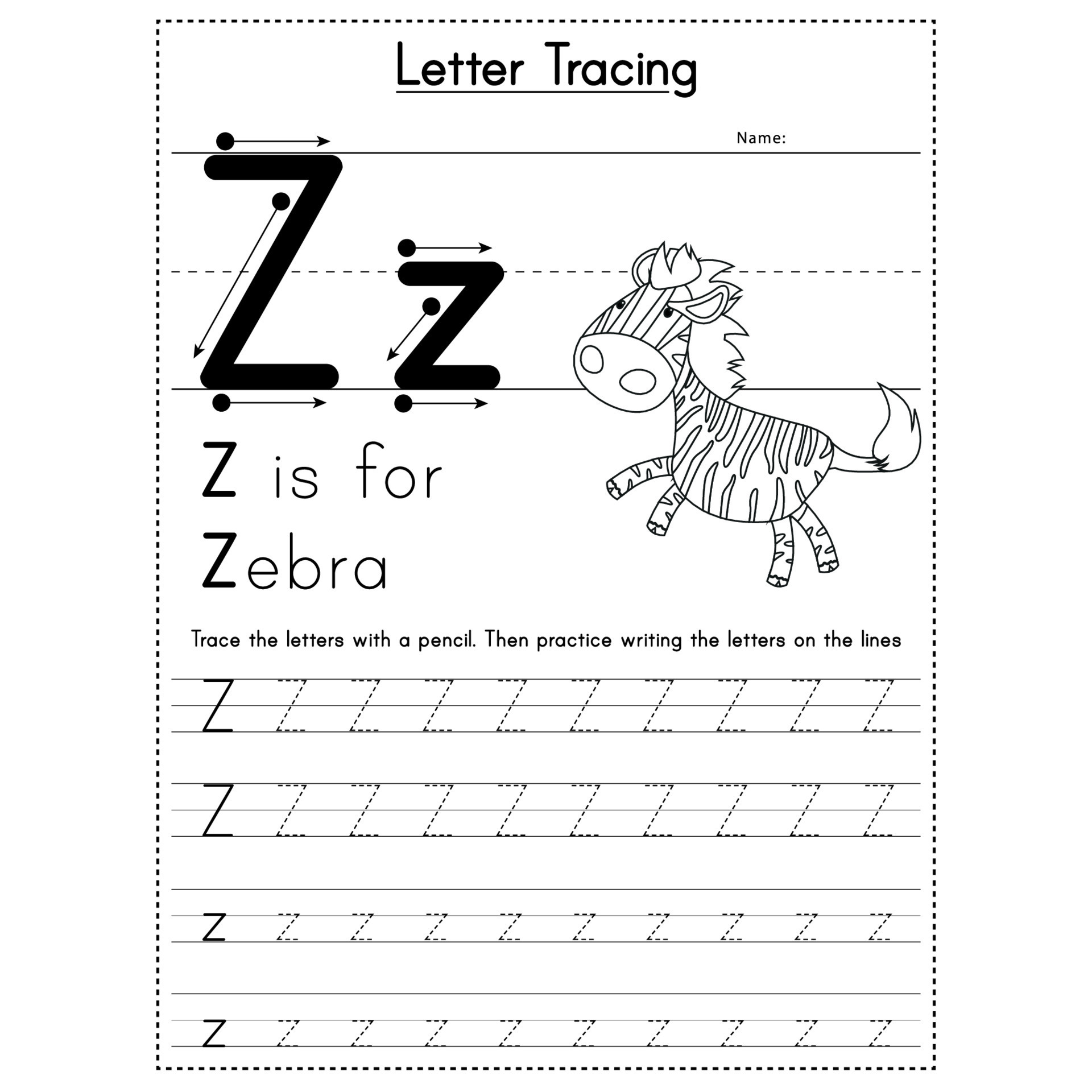 Animals Alphabet Letter Tracing Workbook 13308061 Vector Art at Vecteezy Animals Alphabet Letter Tracing Workbook 13308061 Vector Art at Vecteezy