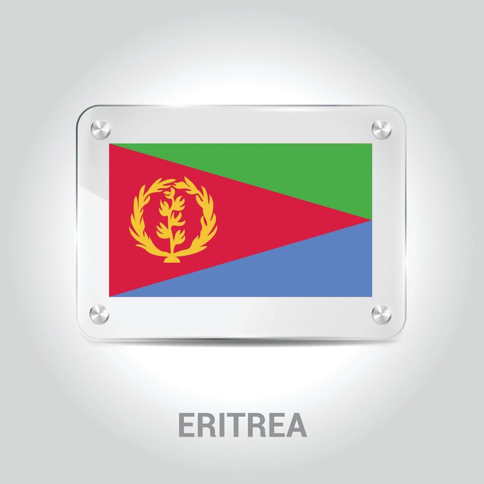 vector de diseño de sello de eritrea