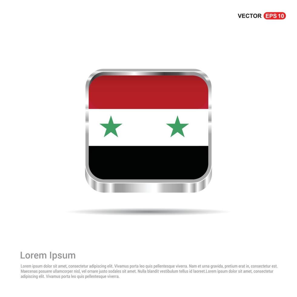 vector de diseño de bandera de siria