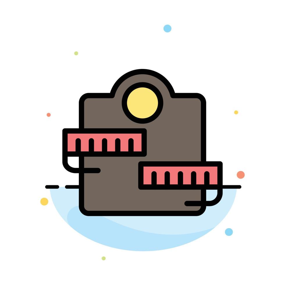 Our Services Frame Gallery Image Picture Solid Glyph Icon Web card Template vector