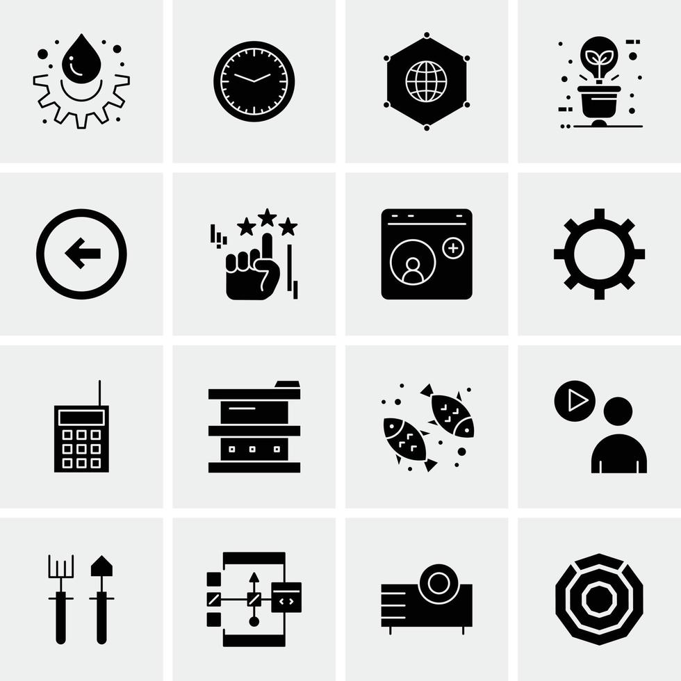 Tech Hardware Chip Computer Connect Abstract Circle Background Flat color Icon vector