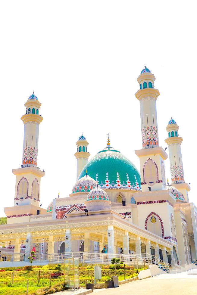 gran mezquita syahrun nur en el sur de tapanuli foto