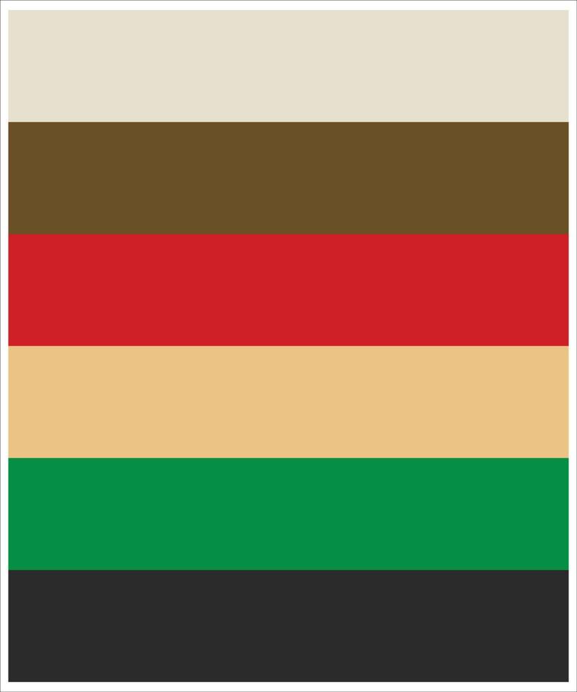 Rectangle pattern full color in a horizontal form arranged vertically. Abstract editable geometry background vector