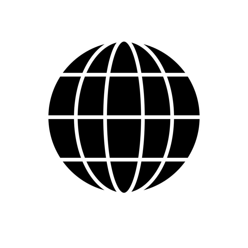 Globe icon vector design templates