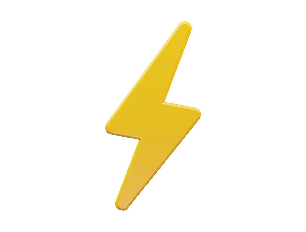 Electricity icon 3d vector