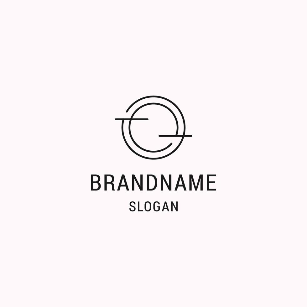 letter s line art abstract logo vector