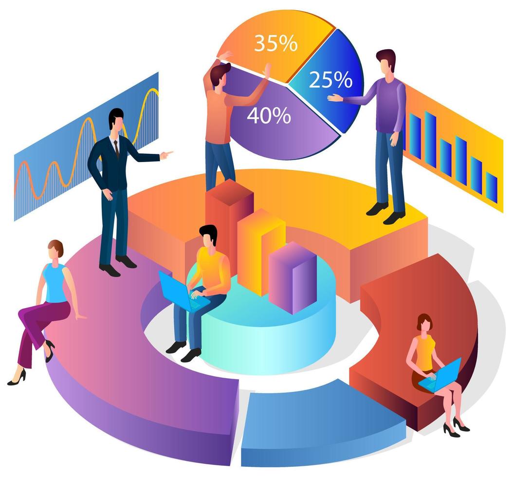 Investment in ideas.People on the background of light bulbs and money.Financing of new projects.The opening of the new startups.Investing in the future.The template of the landing page. vector