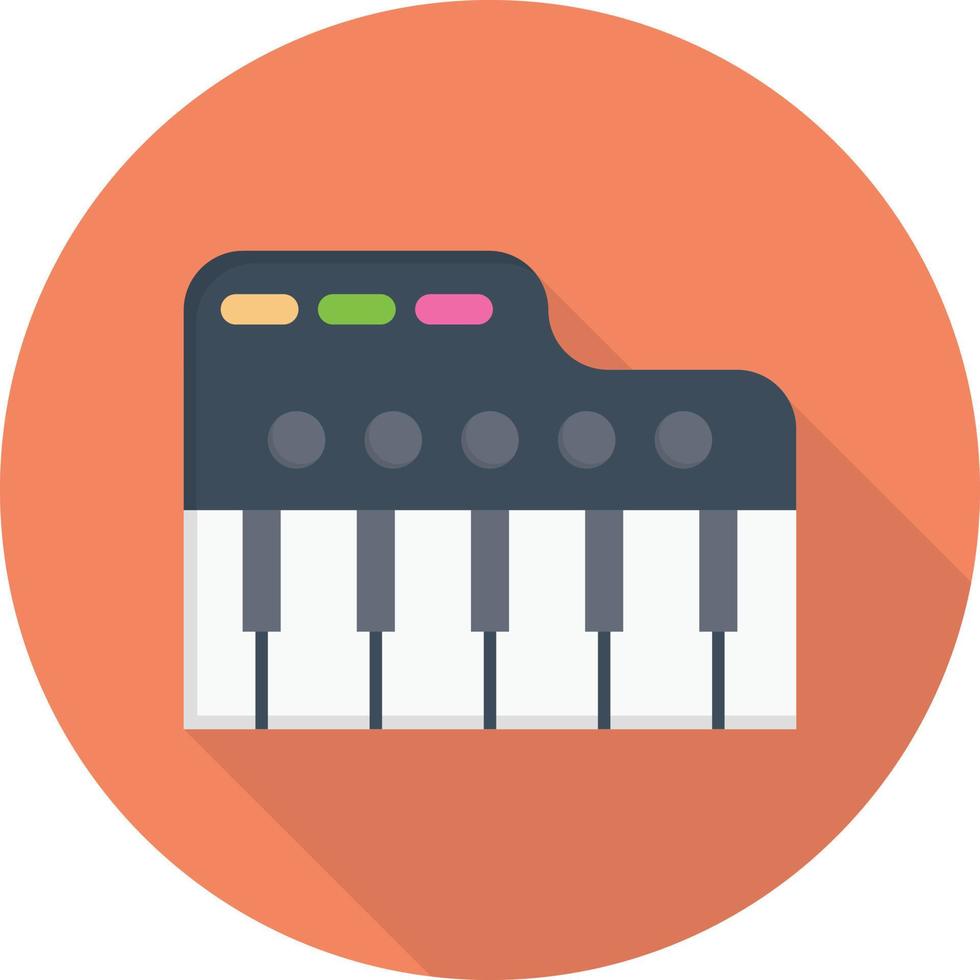 piano vector illustration on a background.Premium quality symbols.vector icons for concept and graphic design.