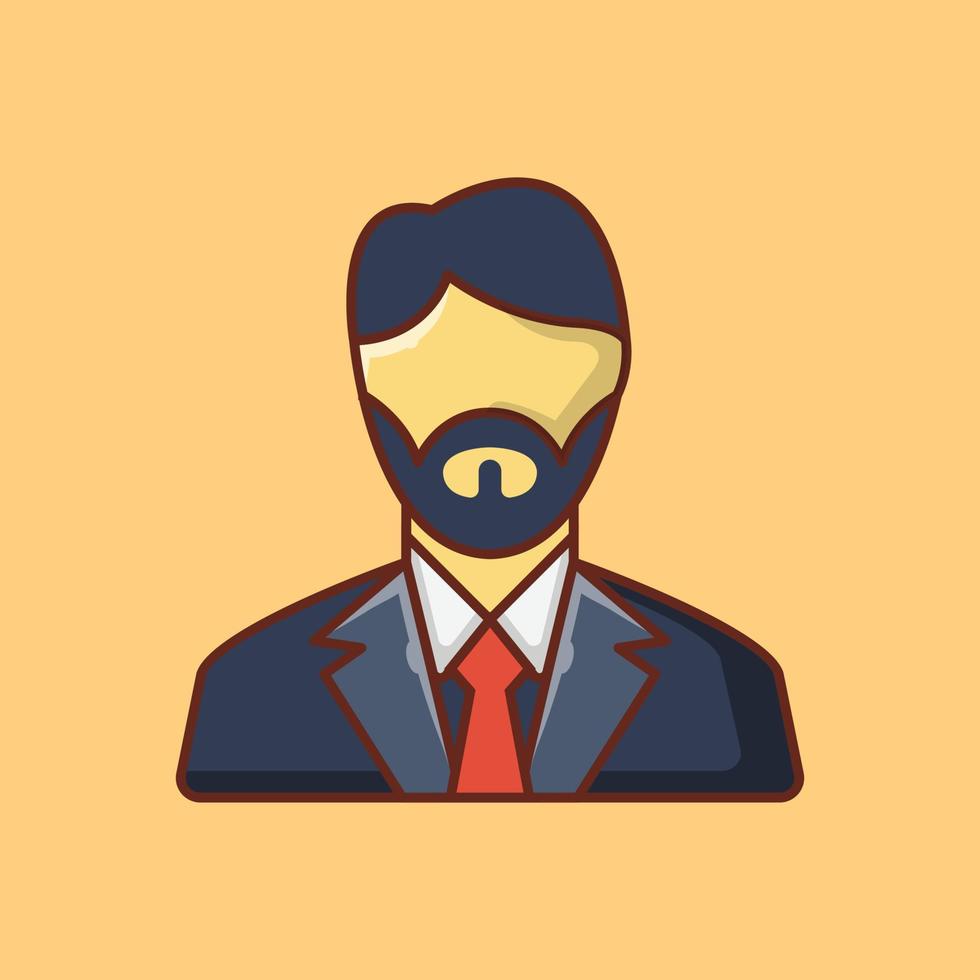 manager vector illustration on a background.Premium quality symbols.vector icons for concept and graphic design.