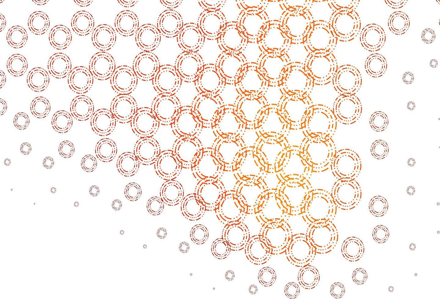 Light orange vector backdrop with dots.