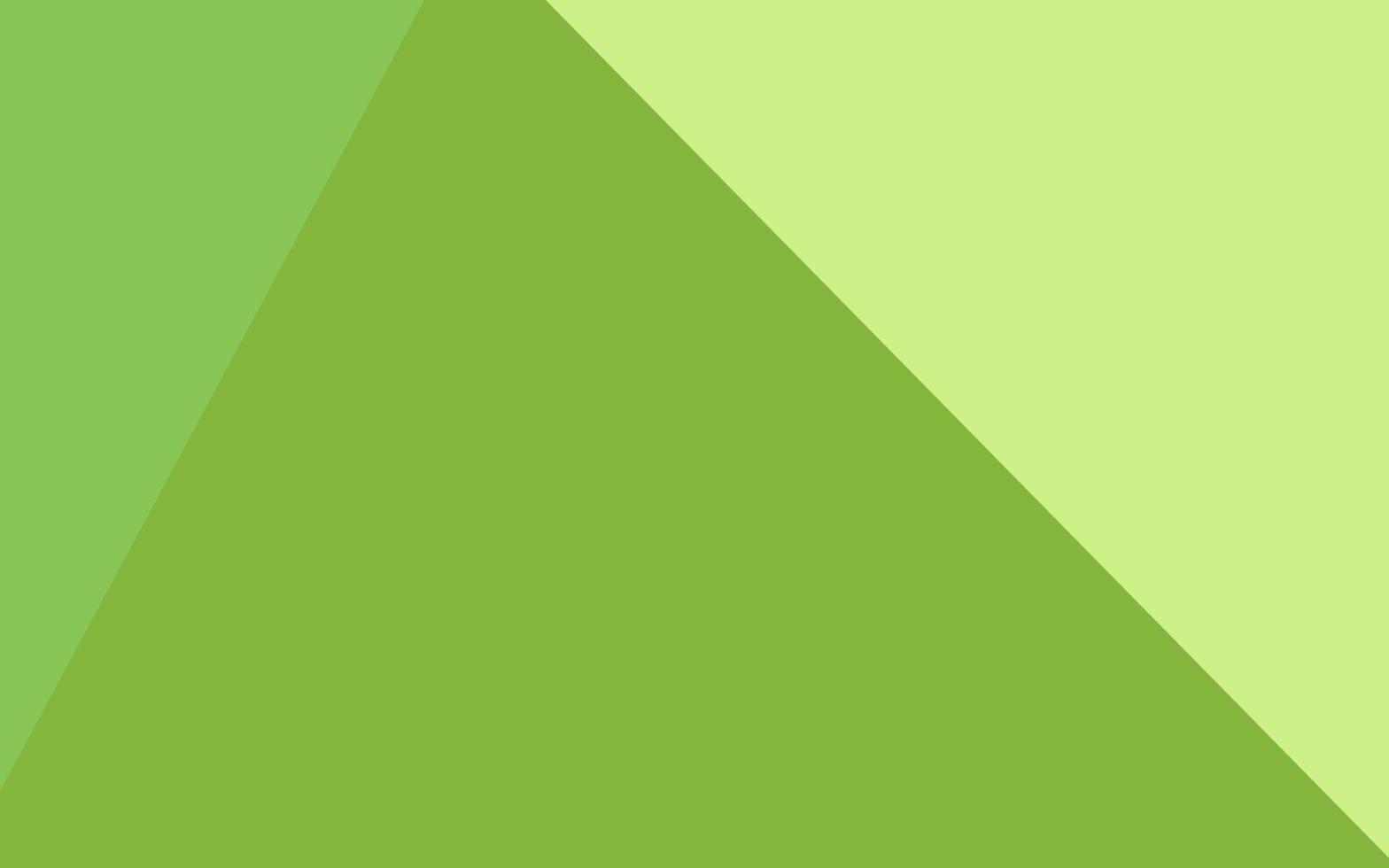 Light Green vector triangle mosaic cover.