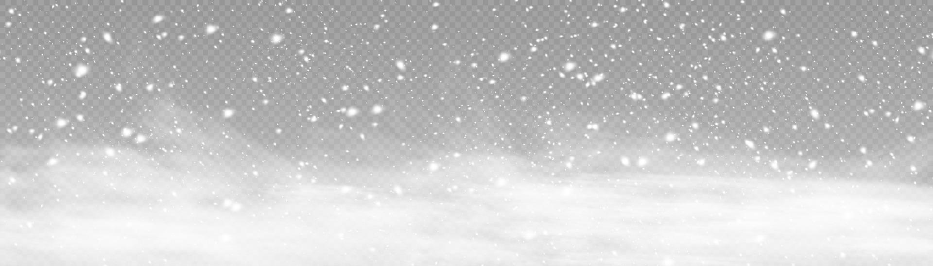 Winter and snow with fog. wind and fog. Snow and wind. White gradient decorative element. Mector illustration. Light, dust, winter, snowstorm, xmas, vector. vector