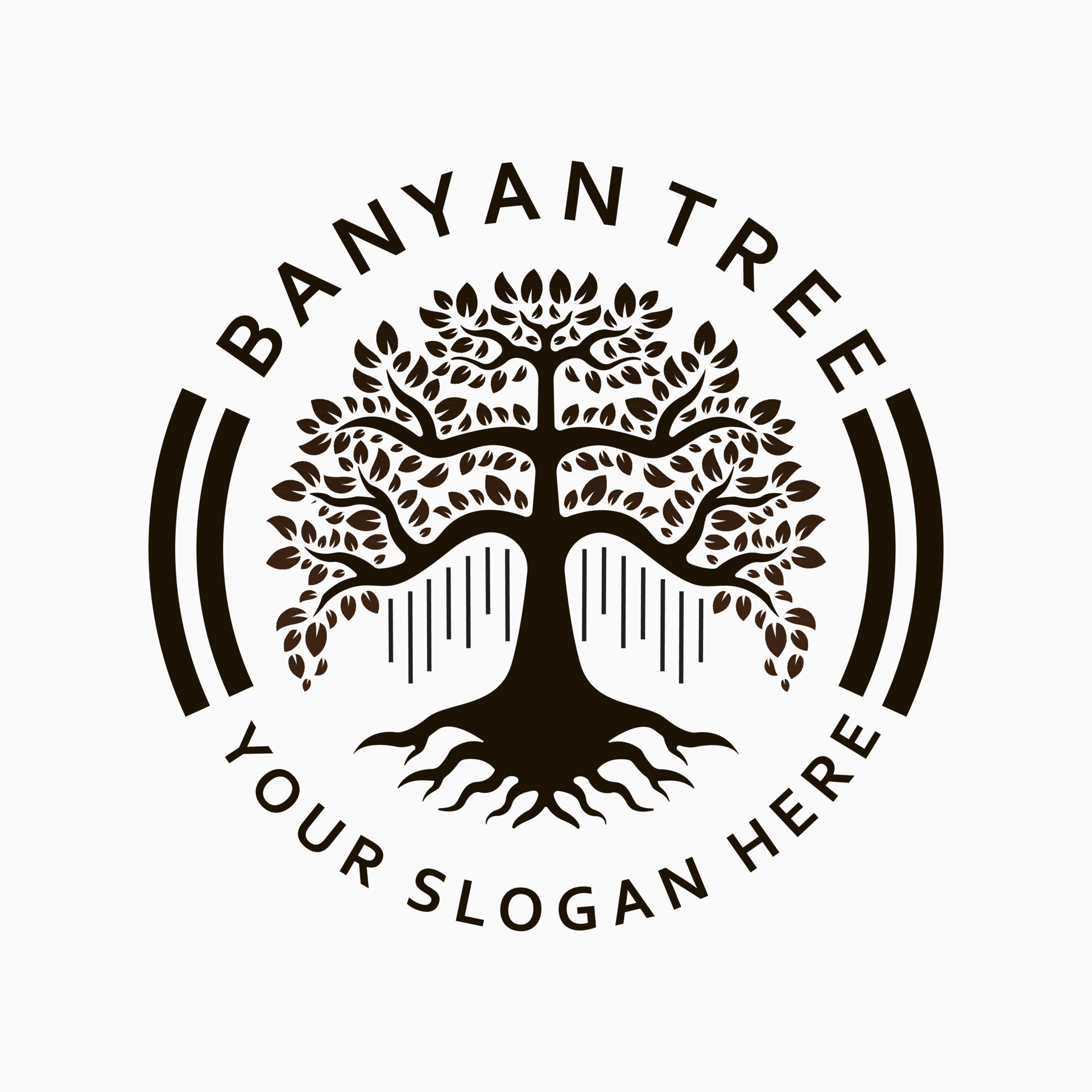 Banyan Tree Leaf Stock Vector (Royalty Free) 1377762407 | Shutterstock