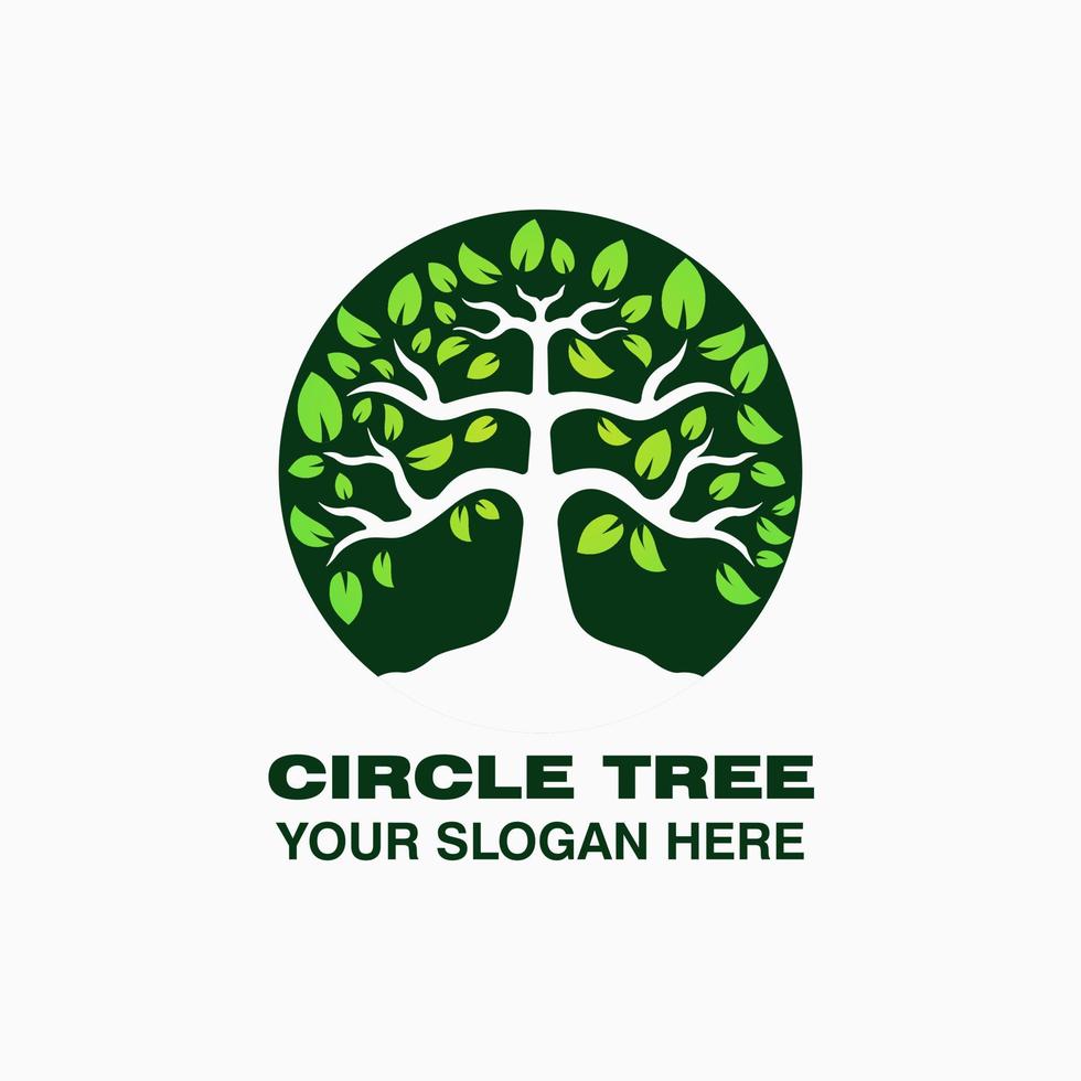 tree logo design template vector