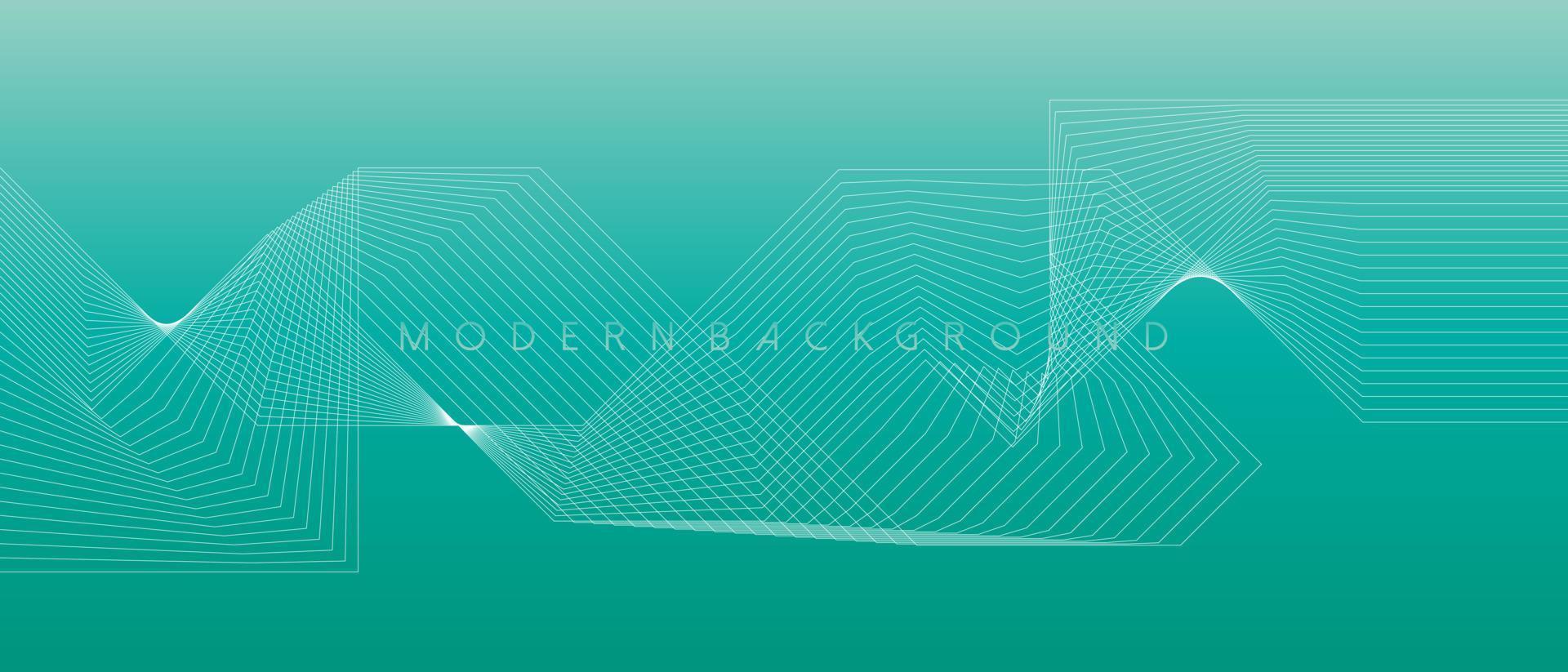 Modern background abstract geometric and wavy lines design. Vector illustration