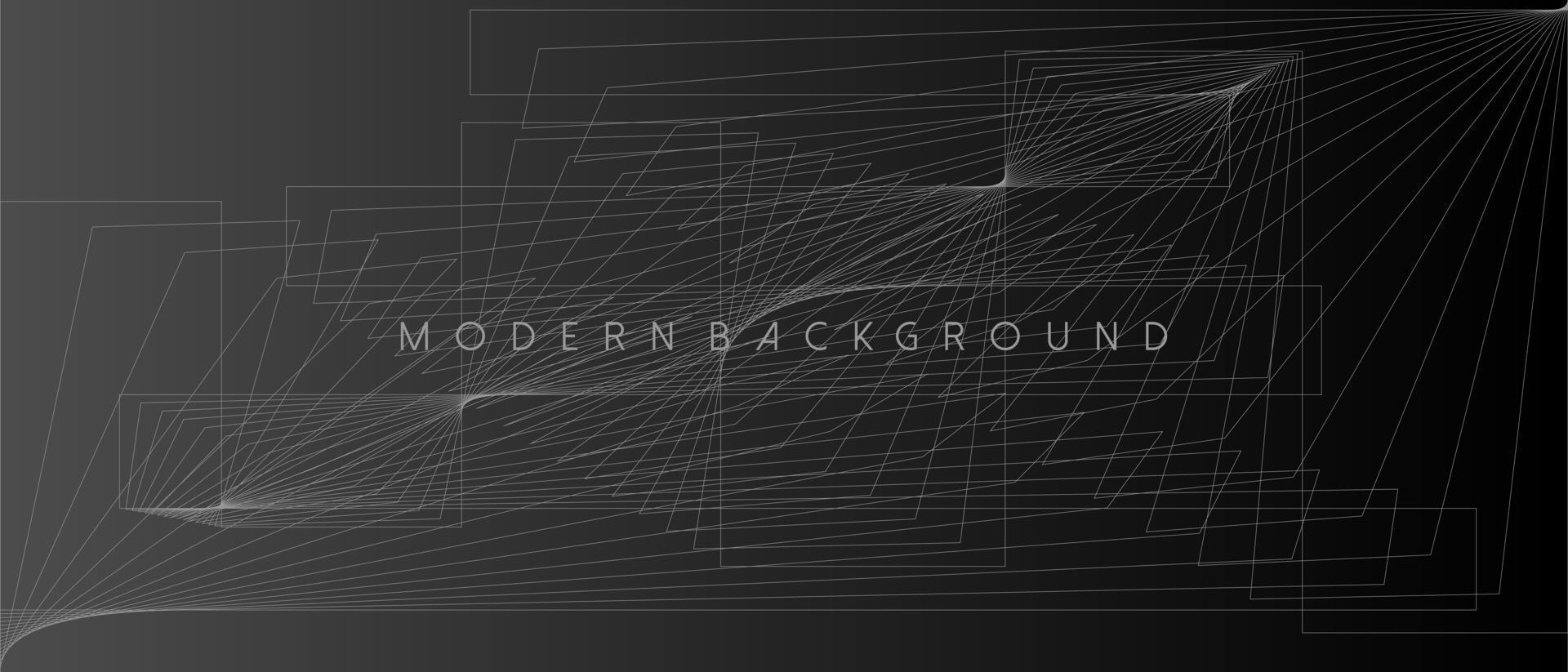 Modern background abstract geometric and wavy lines design. Vector illustration