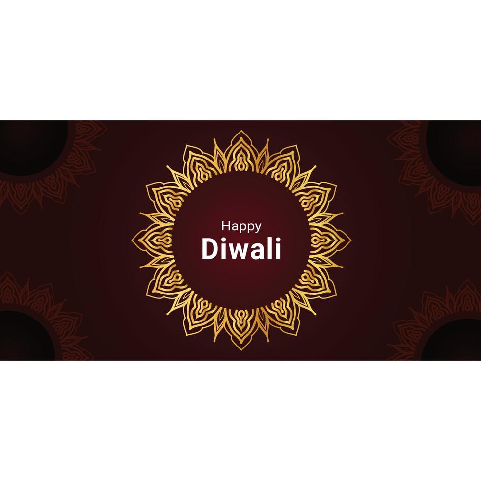 feliz diwali diseño de plantilla de arte vectorial vector