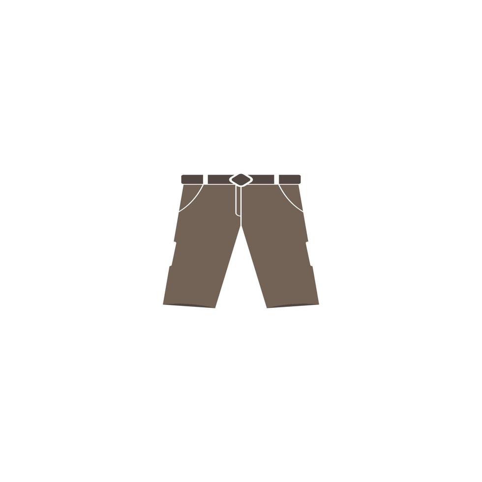 pants icon vector logo design illustration