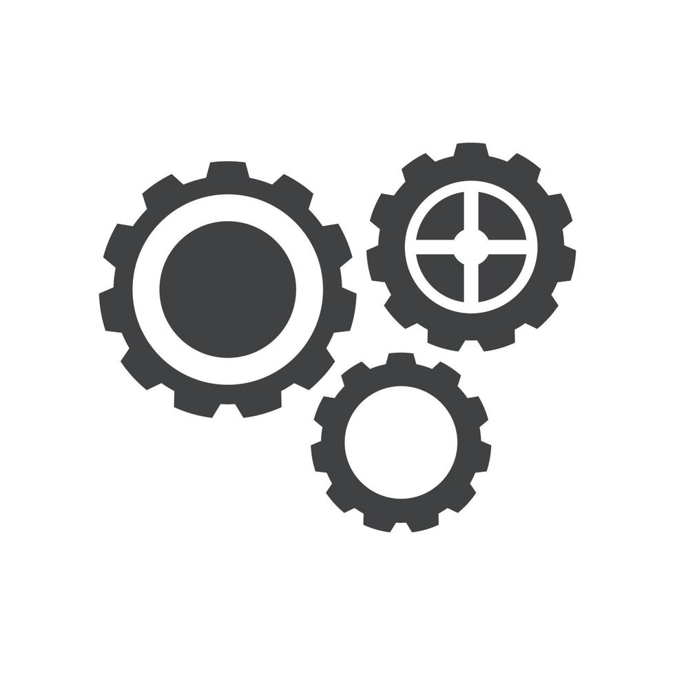 Gear Logo Template vector icon illustration design