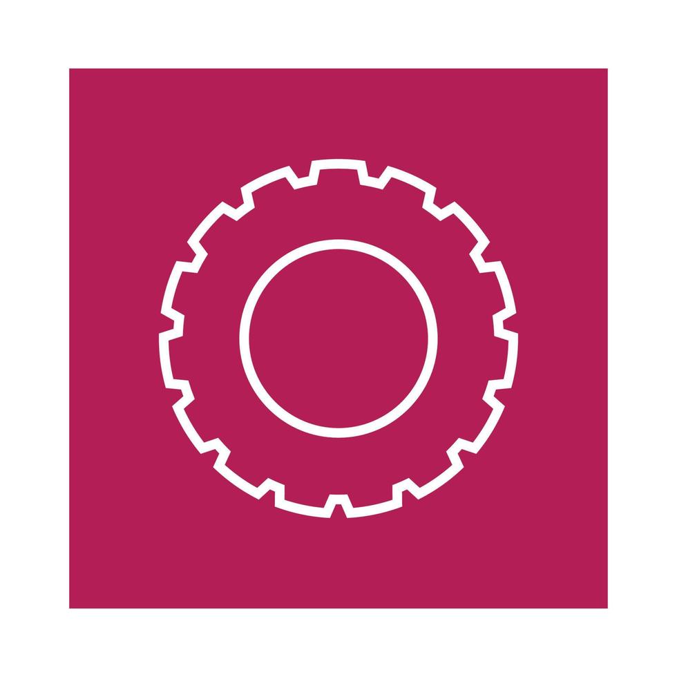 Gear Logo Template vector icon illustration design