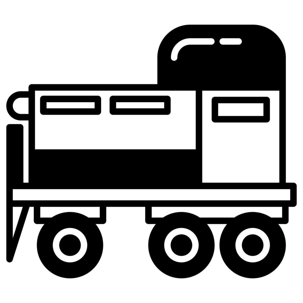 antigua locomotora de tren todavía en funcionamiento vector