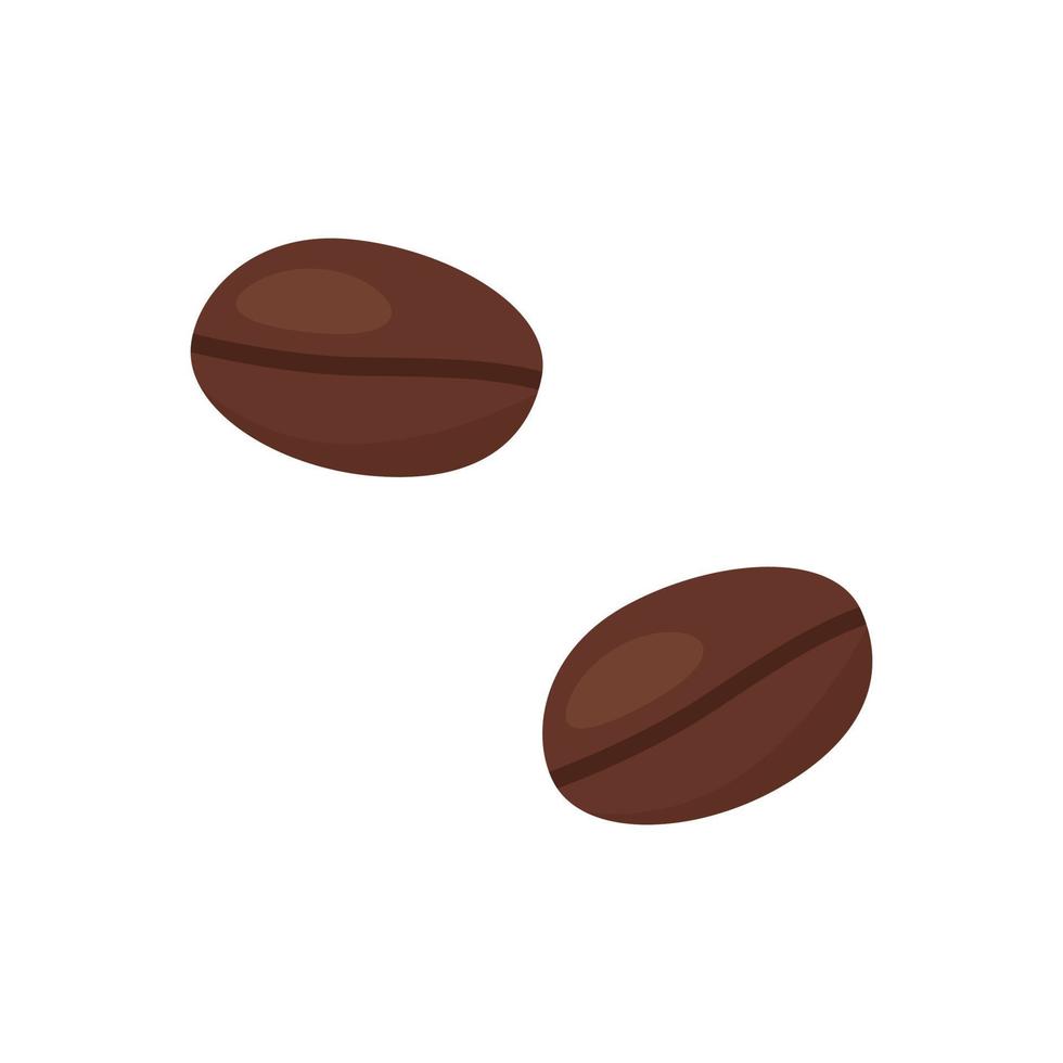 couple of coffee beans vector