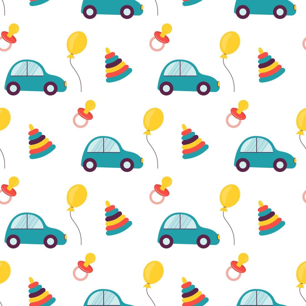 baby pattern design vector