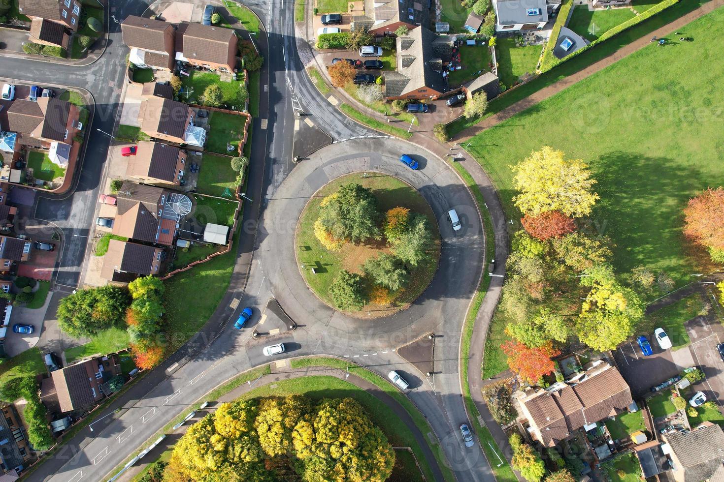 Most Beautiful View of British Public Park at England photo