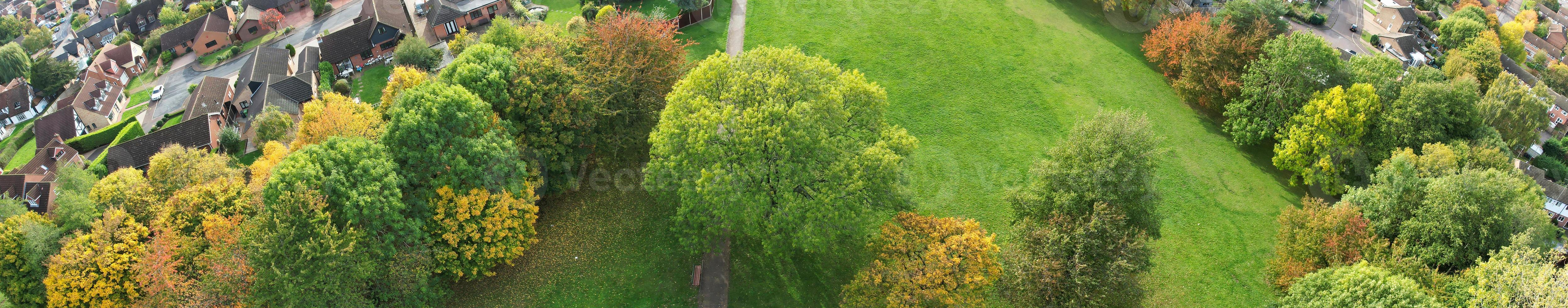 Most Beautiful View of British Public Park at England photo