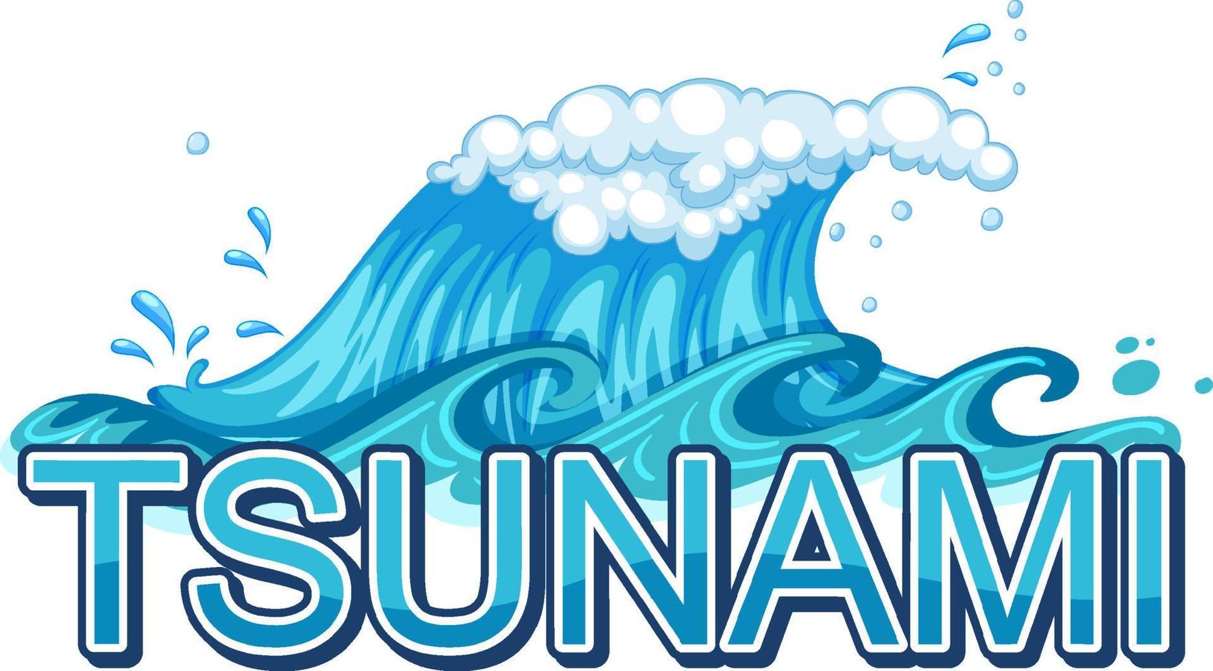 World tsunami awareness day banner design vector