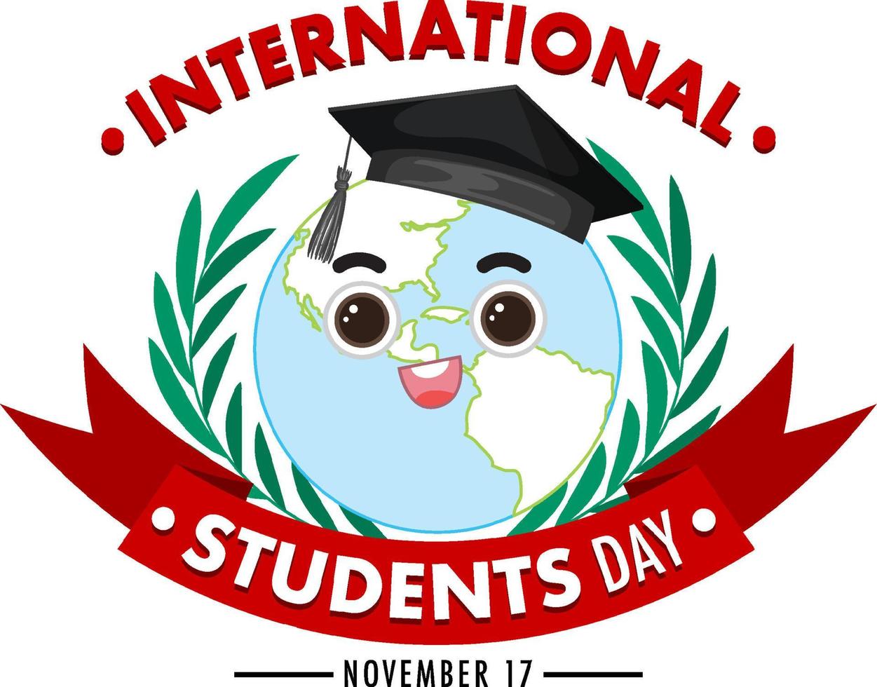 International Student Day Banner Design 13321228 Vector Art at Vecteezy