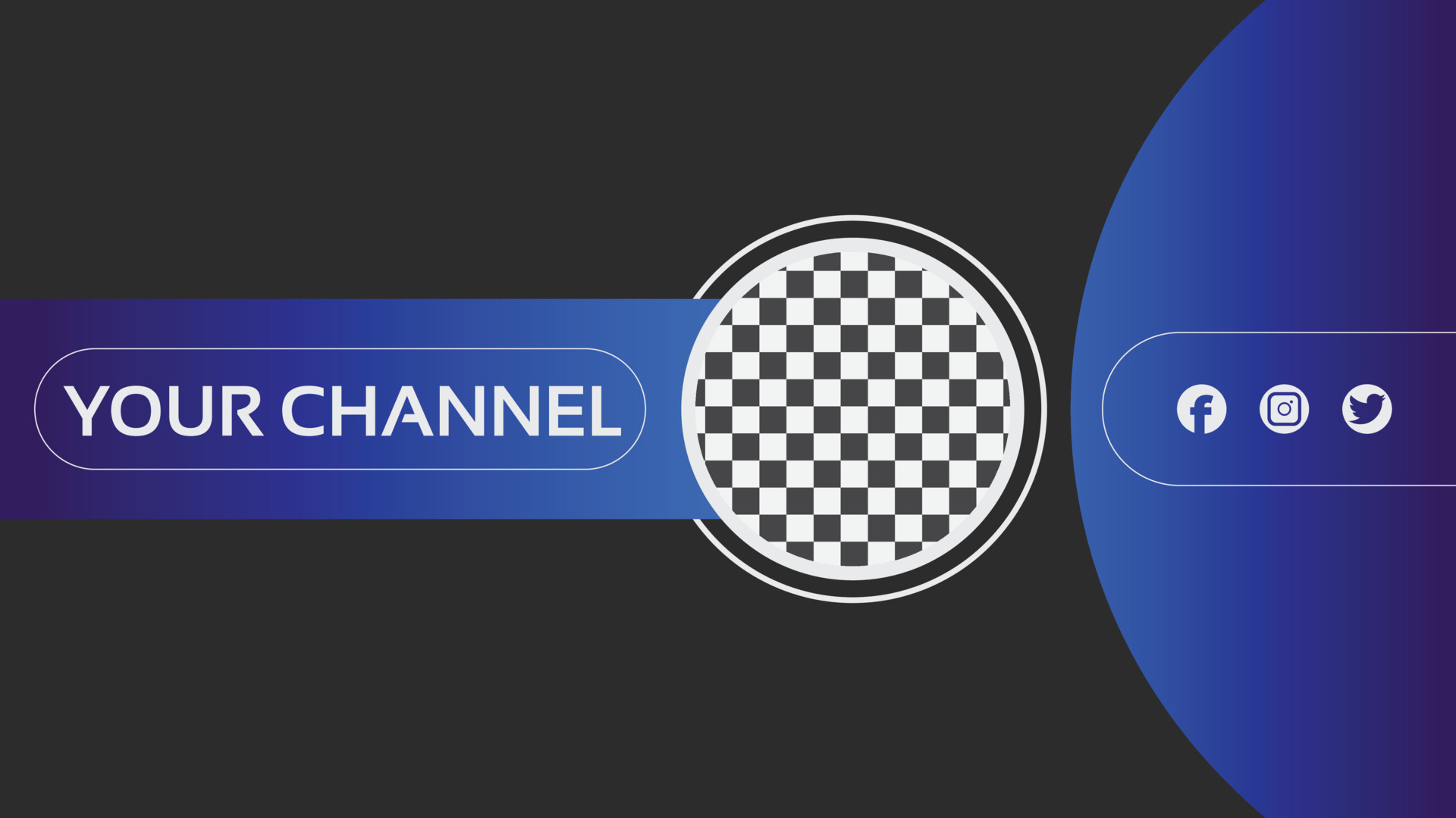 Youtube cover and banner design template 13321589 Vector Art at Vecteezy