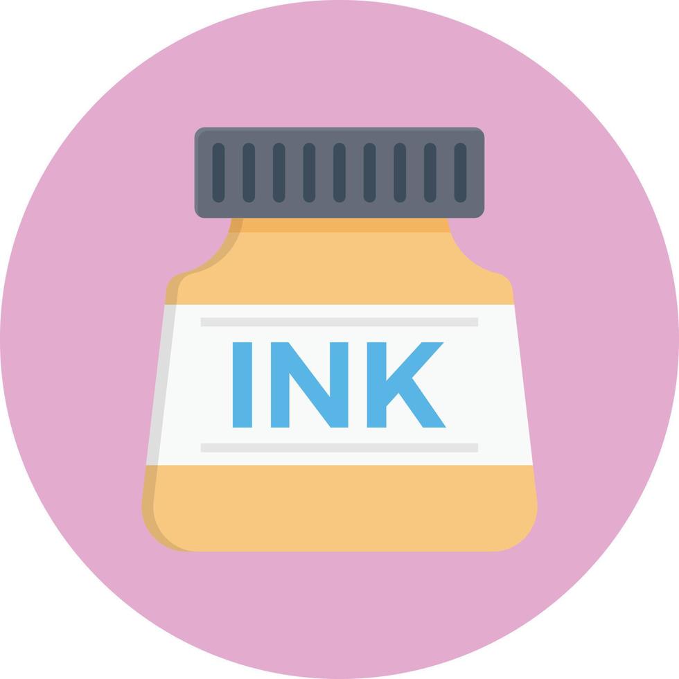 Ilustración de vector de tinta sobre un fondo. Símbolos de calidad premium. Iconos vectoriales para concepto y diseño gráfico.