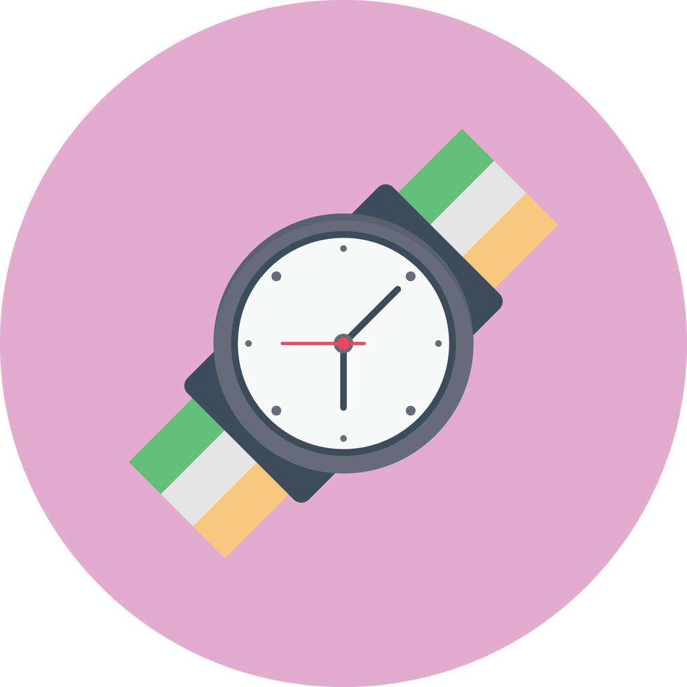 wristwatch vector illustration on a background.Premium quality symbols.vector icons for concept and graphic design.