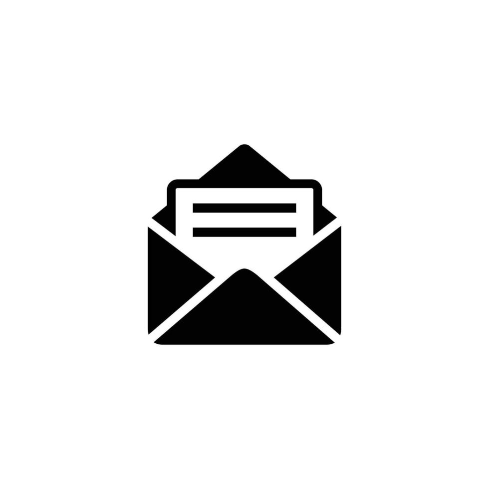 Email simple flat icon design vector