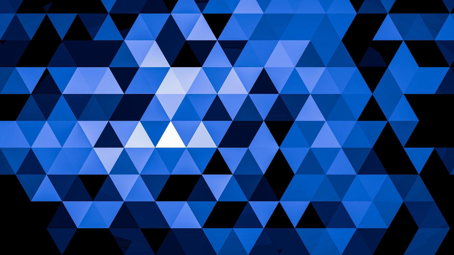 Dark Blue polygonal pattern Abstract geometric background Triangular mosaic, perfect for website, mobile, app, advertisement, social media photo