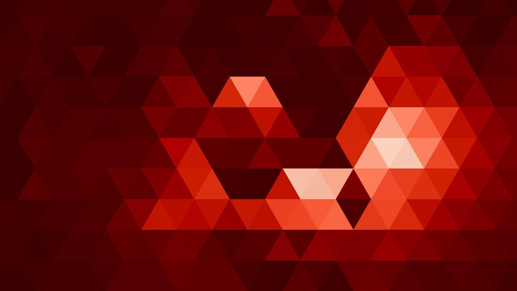 Red polygonal pattern Abstract geometric background Triangular mosaic, perfect for website, mobile, app, advertisement, social media photo