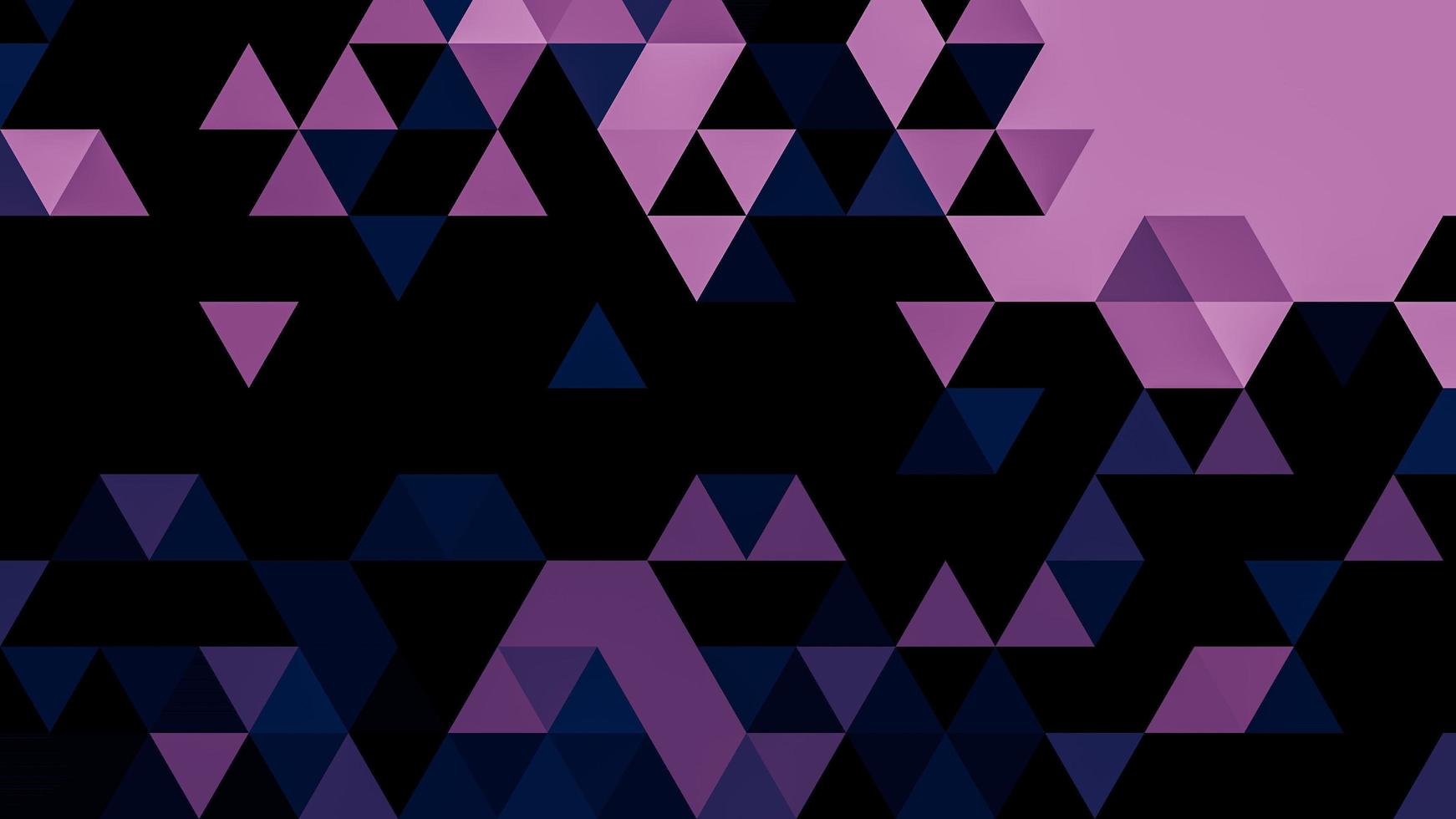 Blue pink polygonal pattern Abstract geometric background Triangular mosaic, perfect for website, mobile, app, advertisement, social media photo