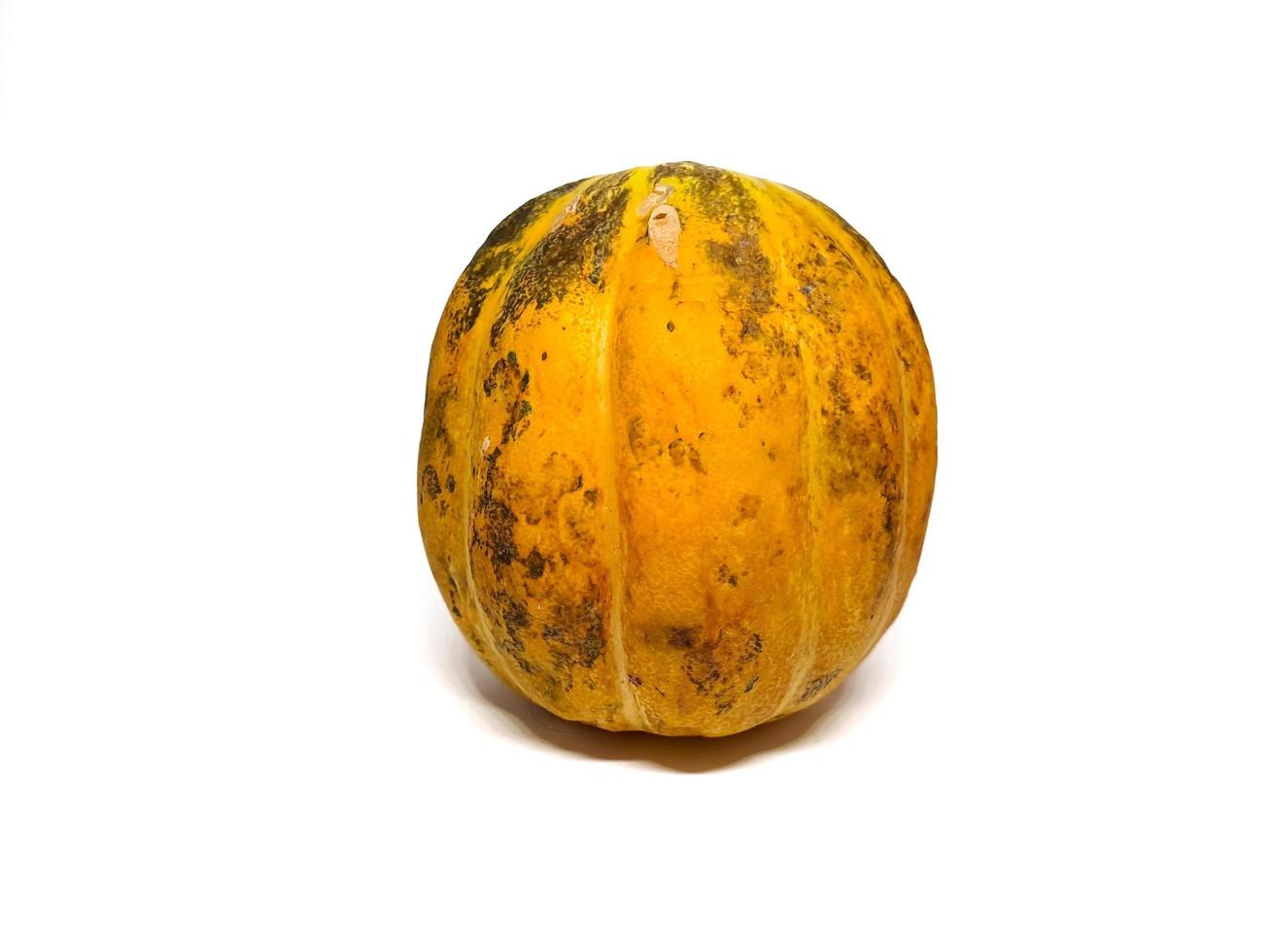 Yellow ripe cantaloupe photo