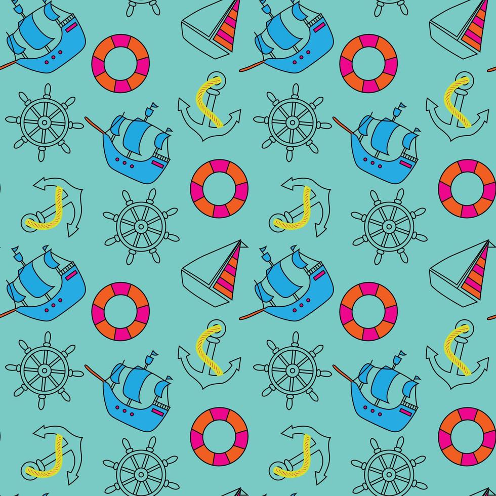 Seamless Floral Pattern in vector.Wild flowers, leaves, branches, candies repeat pattern design set.Handmade. Wallpaper, fabric or design of gift paper. vector