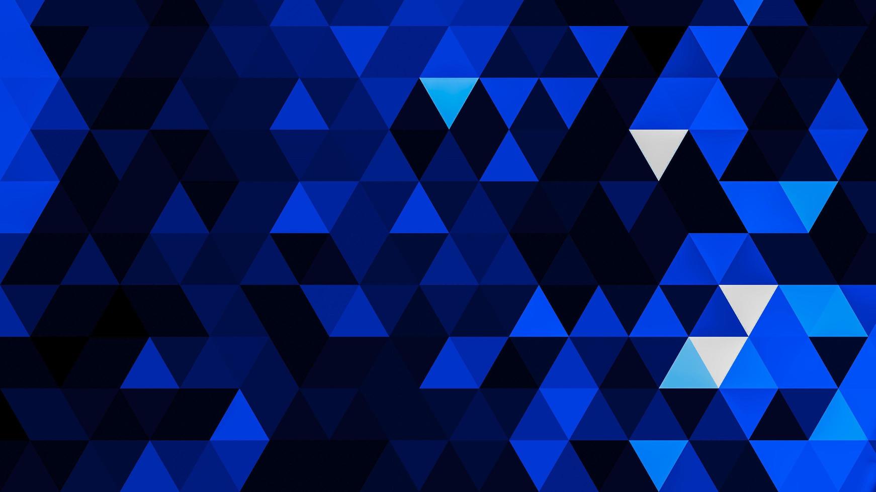 Dark Blue polygonal pattern Abstract geometric background Triangular mosaic, perfect for website, mobile, app, advertisement, social media photo