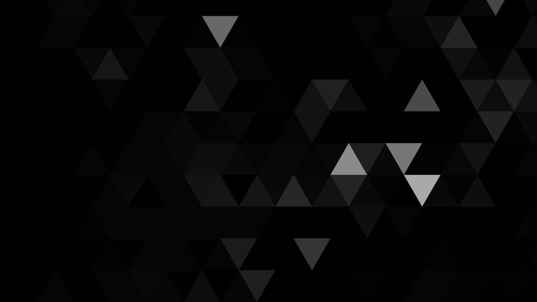 Black and white polygonal pattern Abstract geometric background Triangular mosaic, perfect for website, mobile, app, advertisement, social media photo