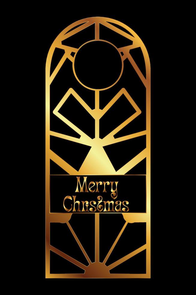 Christmas sale tags set with different shapes and hand drawn elements vector