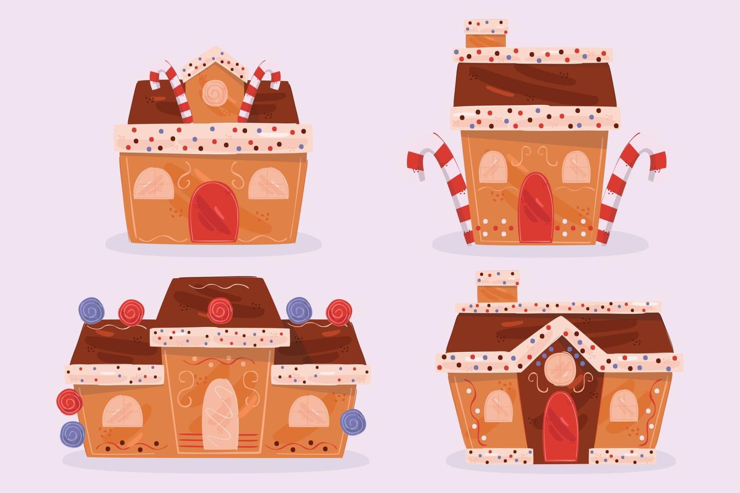Gingerbread House Illustration vector