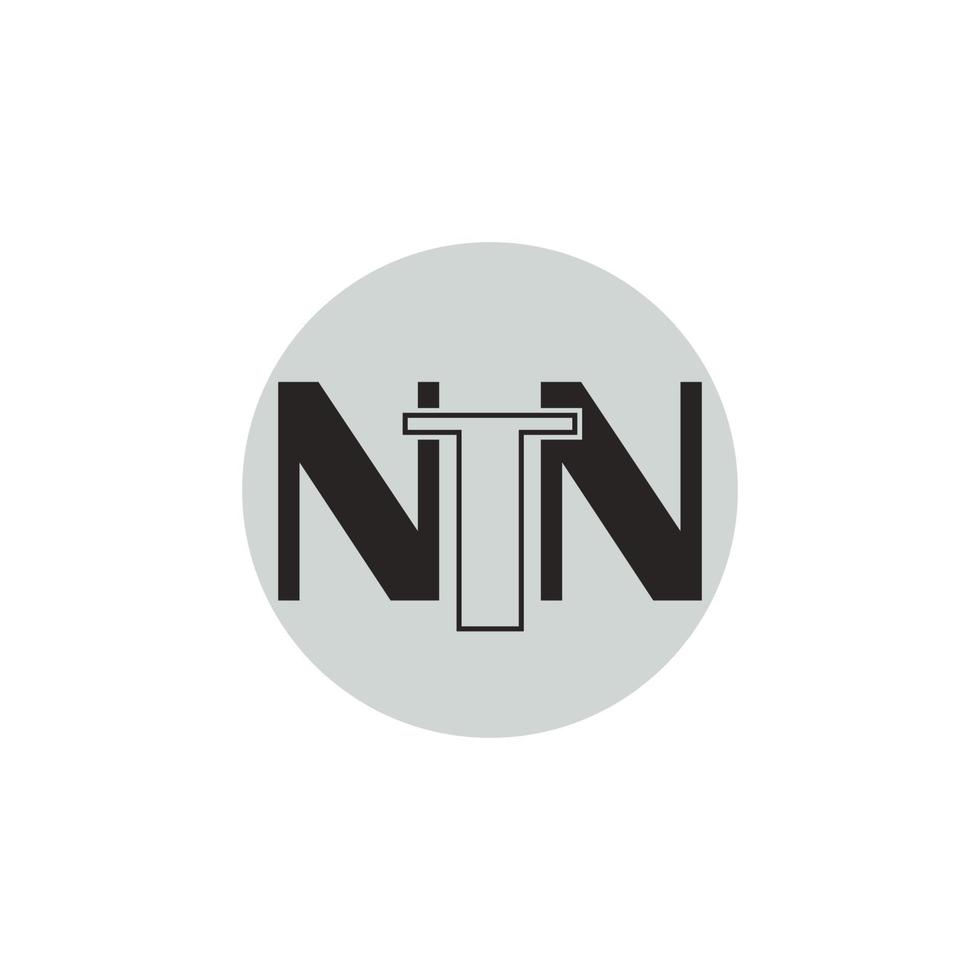 NTN letter logo vector