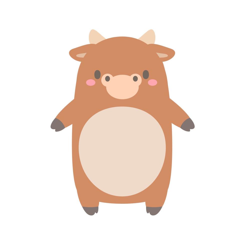 cute wild animal cartoon text frame for decorating schedule notebook vector