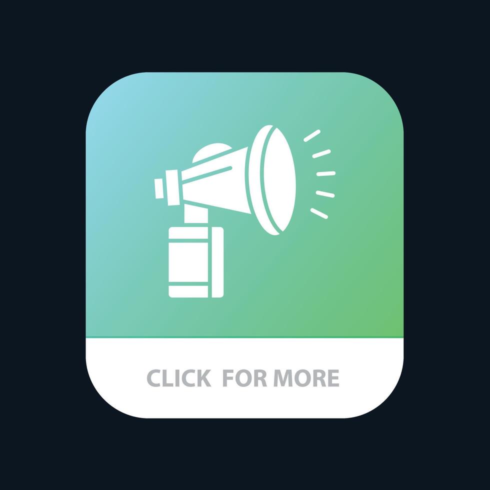 Fan Sport Support Supporter Line and Glyph Solid icon Blue banner Line and Glyph Solid icon Blue vector