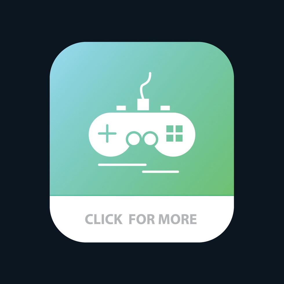 Joystick Wireless Xbox Gamepad Mobile App Icon Design vector